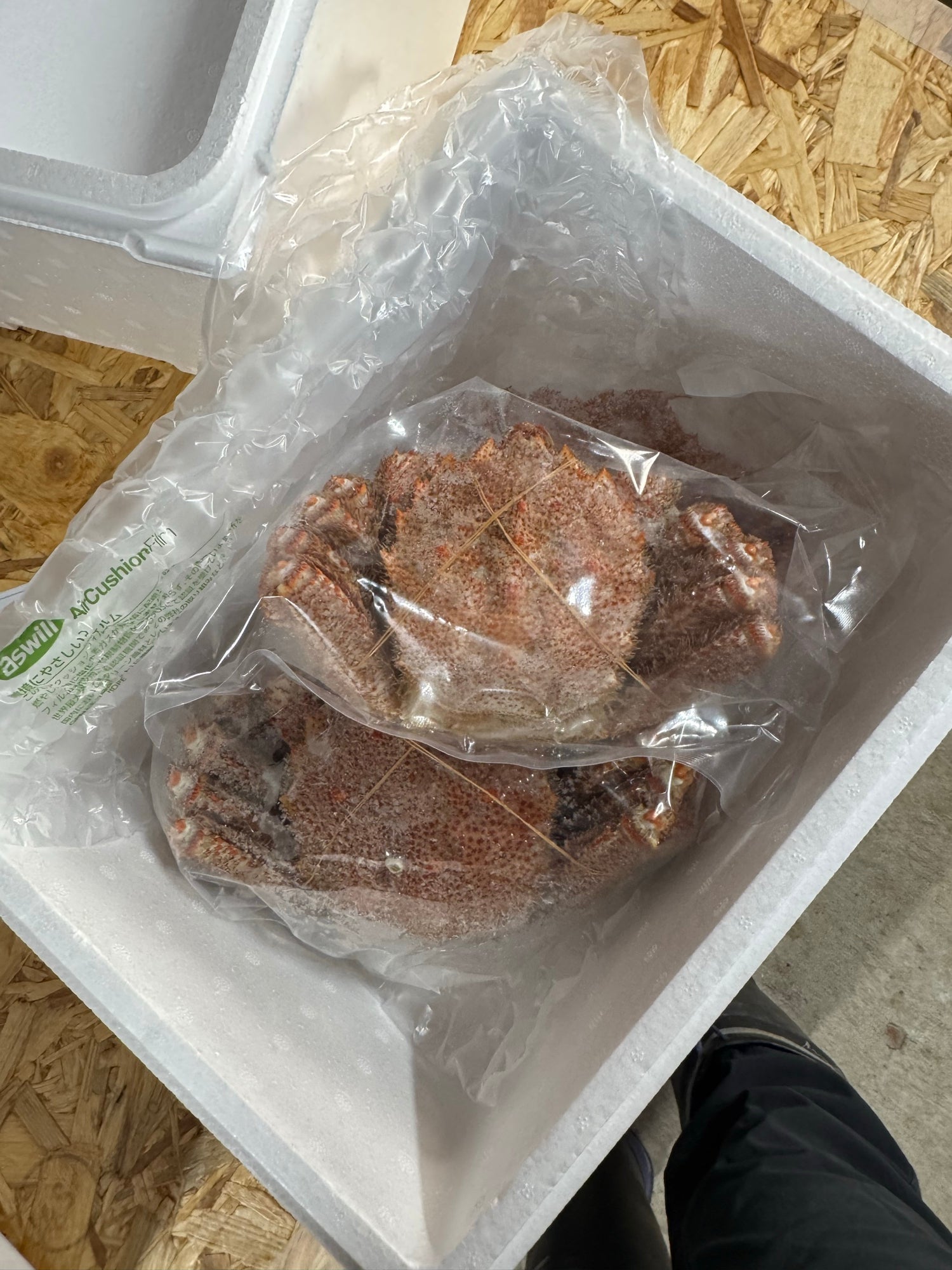 オホーツク常呂産 しばれ毛蟹