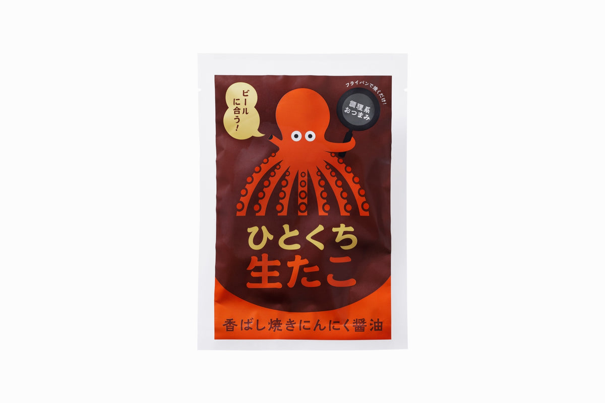 ひとくち生たこ 香ばし焼きにんにく醤油